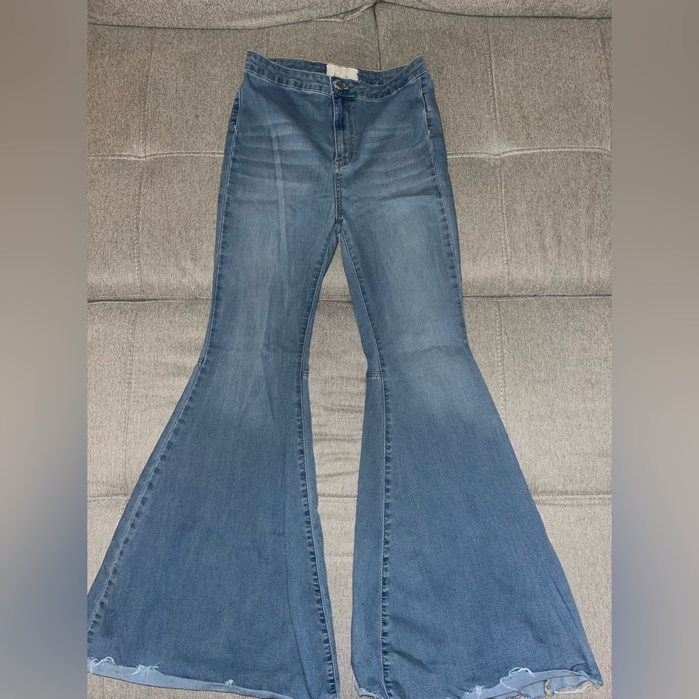 We The Free Just Float on Flare Jeans